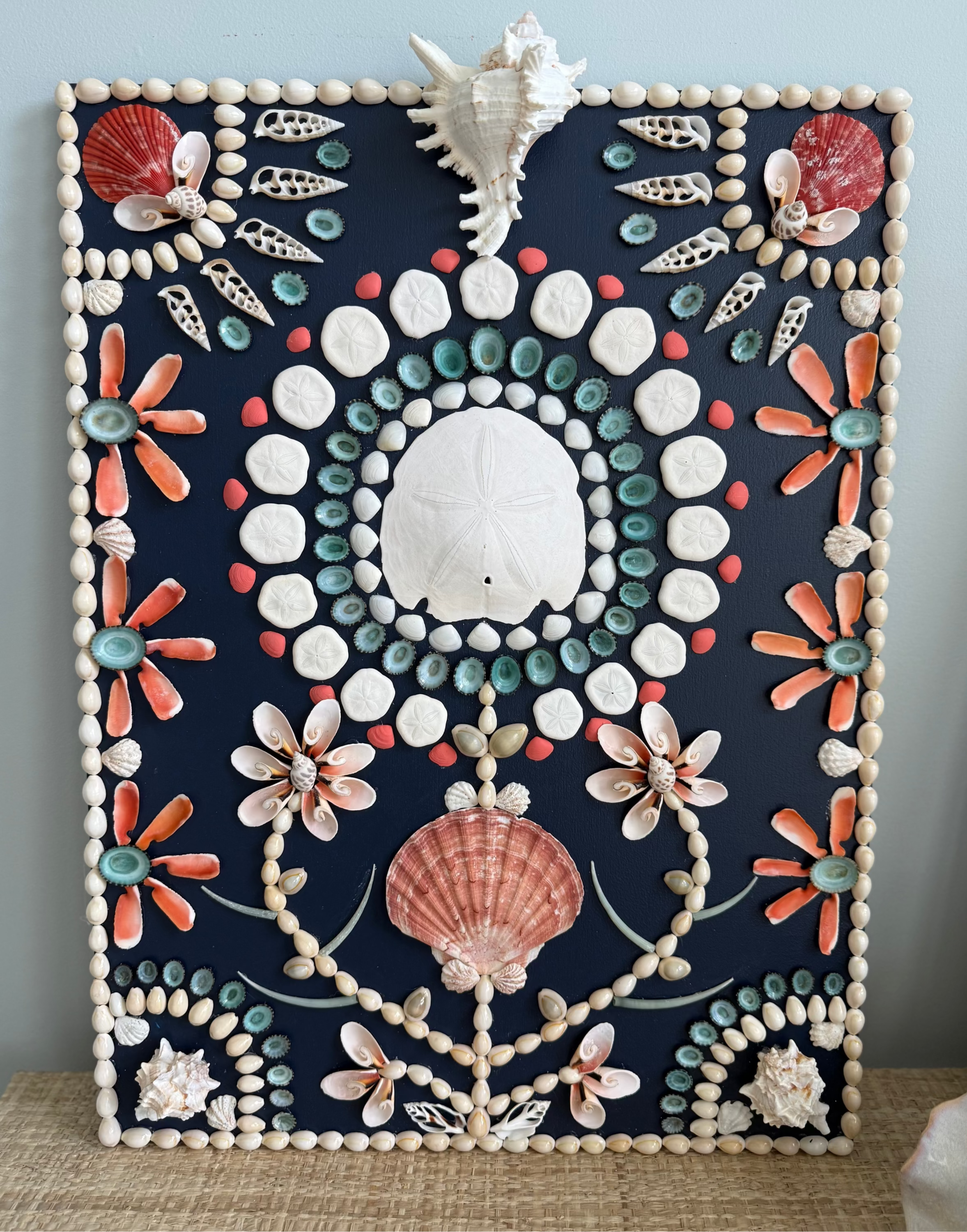 Naval Shell Panel, 18" x 24"