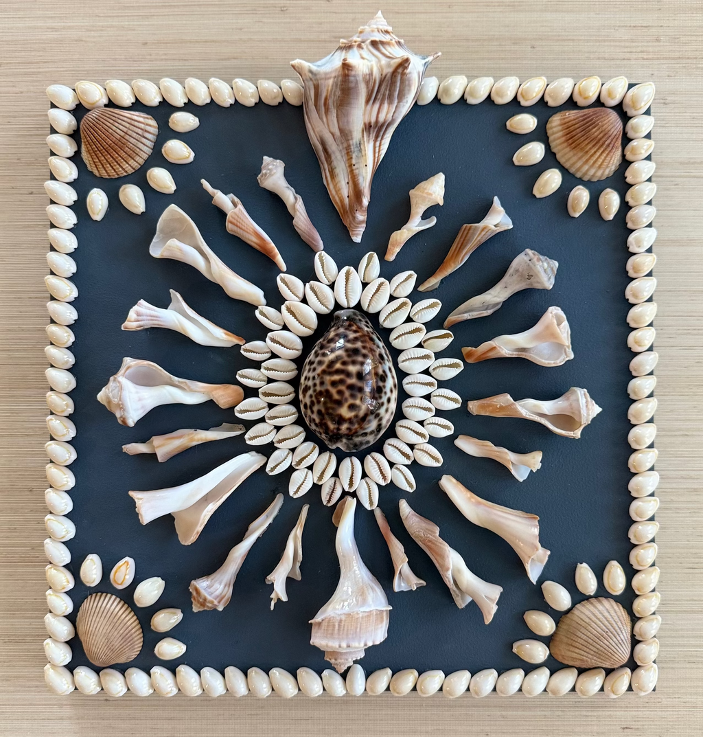 Night Out Shell Panel, 12" x 12"