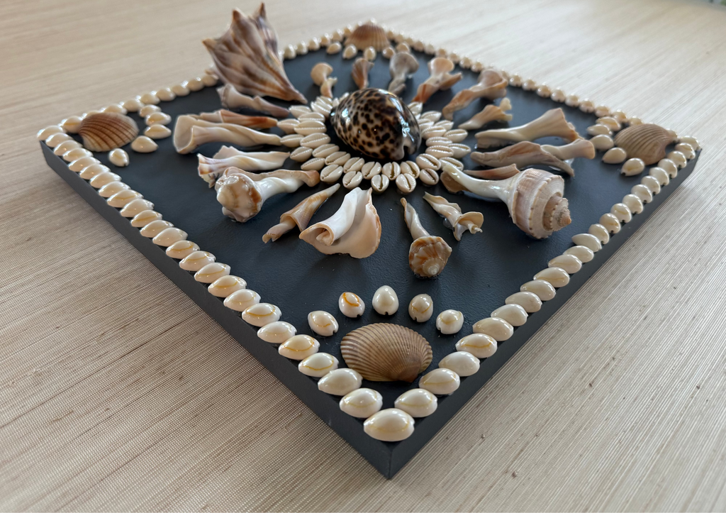 Night Out Shell Panel, 12" x 12"