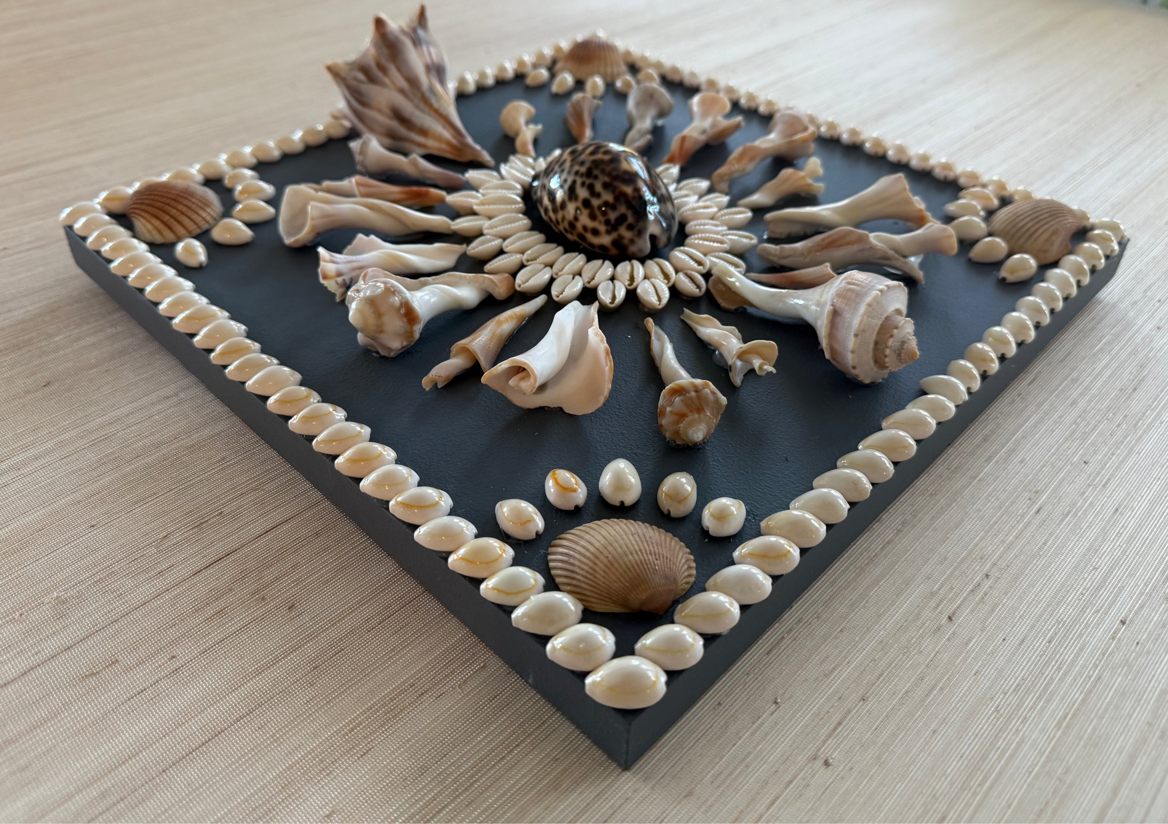 Night Out Shell Panel, 12" x 12"